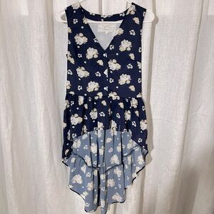 Pink Martini High Low Tank Top